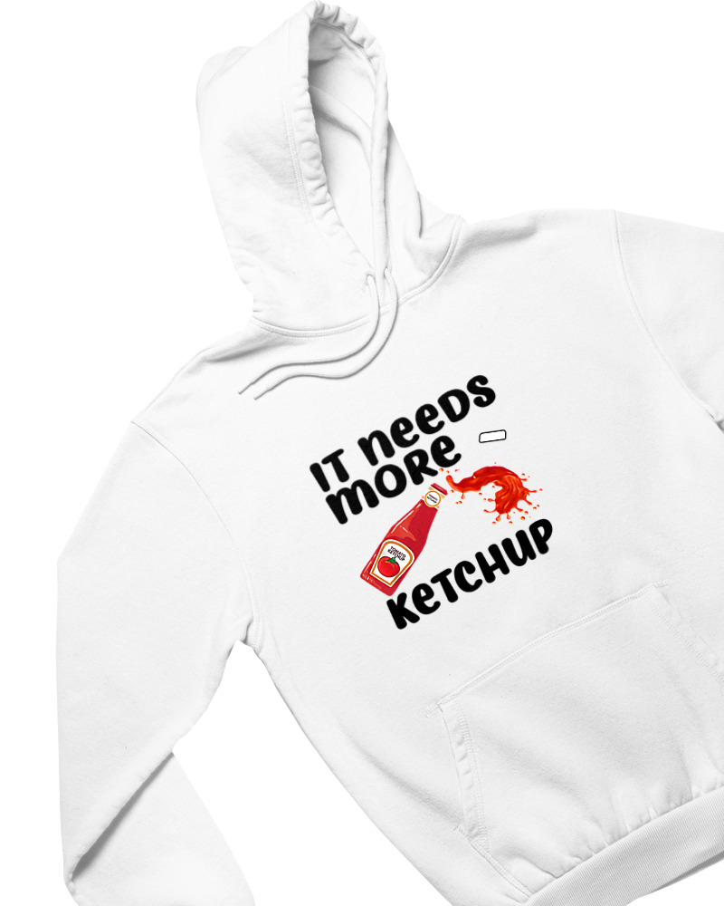 Φούτερ με κουκούλα Αντρικό - Ketchup - Image 1