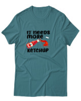 T-Shirt Αντρικό - Ketchup - Color Thumbnail Μπλε Πράσινο