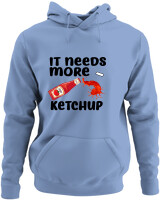 Φούτερ με κουκούλα - Ketchup - Color Thumbnail Blue Carolina