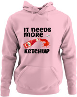 Φούτερ με κουκούλα - Ketchup - Color Thumbnail Pink