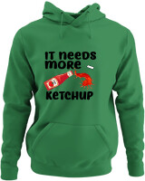Φούτερ με κουκούλα - Ketchup - Color Thumbnail Kelly Green