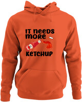 Φούτερ με κουκούλα - Ketchup - Color Thumbnail Orange