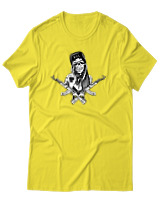 T-Shirt Αντρικό - Kill - Color Thumbnail Κίτρινο