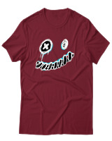 T-Shirt Αντρικό - Killa Smile - Color Thumbnail Σκούρο Κόκκινο
