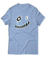 T-Shirt Αντρικό - Killa Smile - Color Thumbnail Γαλάζιο