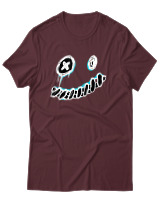 T-Shirt Αντρικό - Killa Smile - Color Thumbnail Μπορντό