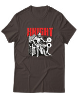 T-Shirt  Γυναικείο - Knight - Color Thumbnail Καφέ