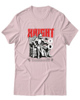 T-Shirt  Γυναικείο - Knight - Color Thumbnail Απαλό Ροζ