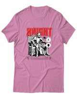 T-Shirt  Γυναικείο - Knight - Color Thumbnail Ροζ
