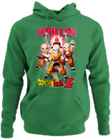 Φούτερ με κουκούλα - Krillin - Color Thumbnail Kelly Green
