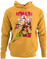 Φούτερ με κουκούλα - Krillin - Color Thumbnail Κίτρινο Χρυσό