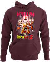 Φούτερ με κουκούλα - Krillin - Color Thumbnail Marron