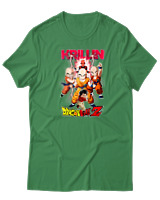 T-Shirt  Γυναικείο - Krillin - Color Thumbnail Πράσινο