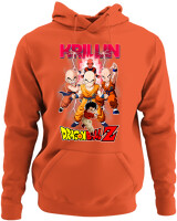 Φούτερ με κουκούλα - Krillin - Color Thumbnail Orange