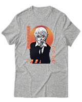 T-Shirt Αντρικό - Kurapika - Color Thumbnail Γκρι Μελανζέ