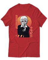 T-Shirt Αντρικό - Kurapika - Color Thumbnail Κόκκινο