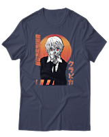 T-Shirt Αντρικό - Kurapika - Color Thumbnail Μπλε Γκρι