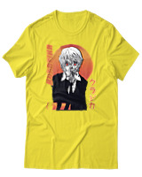 T-Shirt Αντρικό - Kurapika - Color Thumbnail Κίτρινο