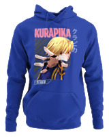 Φούτερ με κουκούλα - Kurapika - Color Thumbnail Μπλε Ρουά