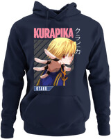 Φούτερ με κουκούλα - Kurapika - Color Thumbnail Navy Blue