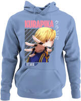 Φούτερ με κουκούλα - Kurapika - Color Thumbnail Blue Carolina