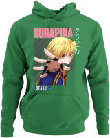 Φούτερ με κουκούλα - Kurapika - Color Thumbnail Kelly Green