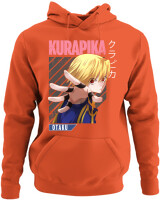 Φούτερ με κουκούλα - Kurapika - Color Thumbnail Orange