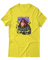 T-Shirt Αντρικό - Kurohige - Color Thumbnail Κίτρινο