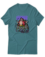T-Shirt Αντρικό - Kurohige - Color Thumbnail Μπλε Πράσινο