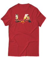 T-Shirt Αντρικό - La Unique - Color Thumbnail Κόκκινο