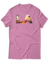 T-Shirt Αντρικό - La Unique - Color Thumbnail Ροζ
