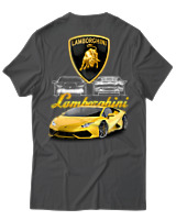T-Shirt Unisex - Lamborghini - Color Thumbnail Ανθρακί