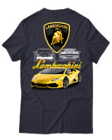 T-Shirt Unisex - Lamborghini - Color Thumbnail Σκούρο Μπλε