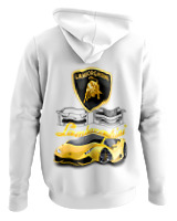 Φούτερ με κουκούλα Αντρικό - Lamborghini - Color Thumbnail ΄Ασπρο