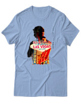 T-Shirt Αντρικό - Las Vegas Bred - Color Thumbnail Γαλάζιο