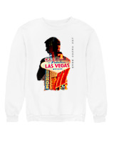 Φούτερ χωρίς κουκούλα Γυναικείο - Las Vegas Bred - Color Thumbnail 'Ασπρο