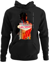 Φούτερ με κουκούλα - Las Vegas Bred - Color Thumbnail Μαύρο