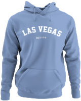 Φούτερ με κουκούλα - Las Vegas Nevada - Color Thumbnail Blue Carolina