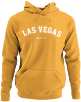 Φούτερ με κουκούλα - Las Vegas Nevada - Color Thumbnail Κίτρινο Χρυσό