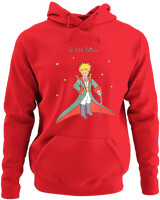 Φούτερ με κουκούλα - Le Petit Prince - Color Thumbnail Κόκκινο