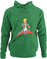 Φούτερ με κουκούλα - Le Petit Prince - Color Thumbnail Kelly Green