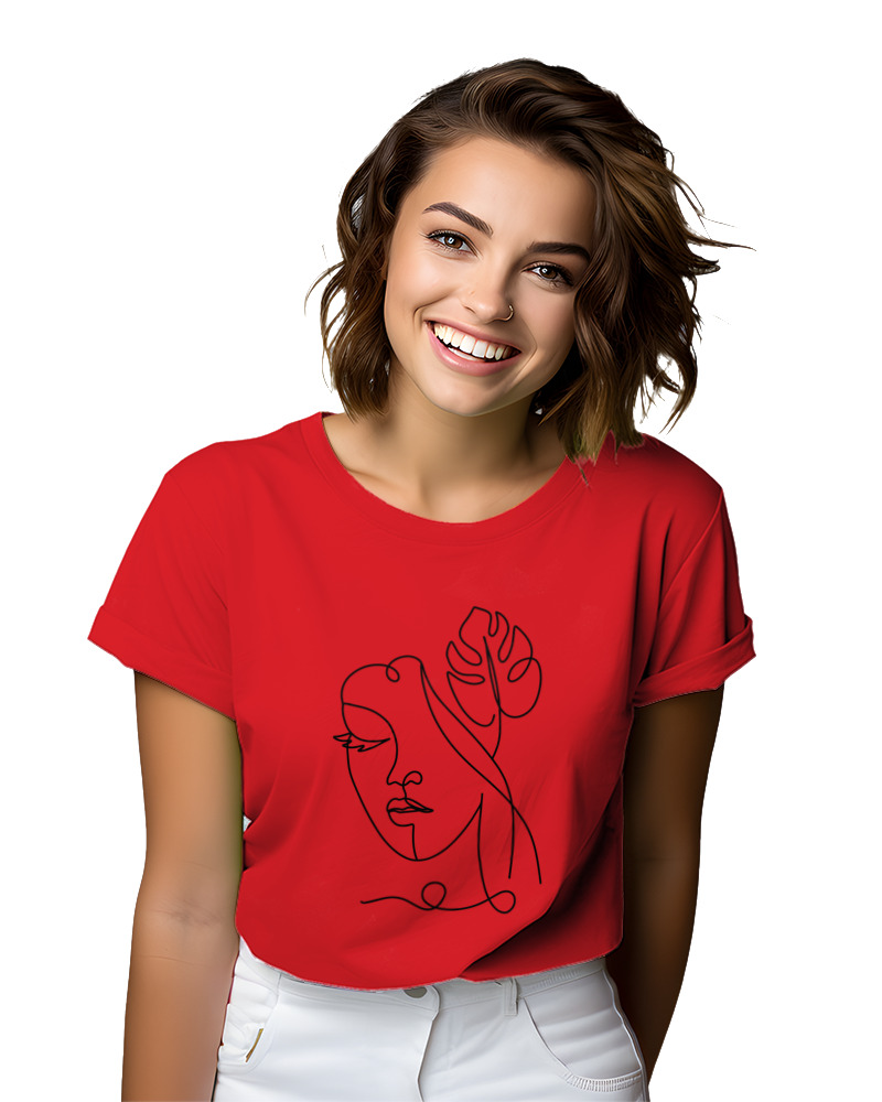 T-Shirt Classic - Leaf Line - Image 1