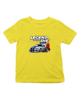 T-Shirt  Παιδικό - Legend Never Die - Color Thumbnail Κίτρινο