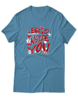 T-Shirt Αντρικό - Legent Inside You - Color Thumbnail Τιρκουάζ