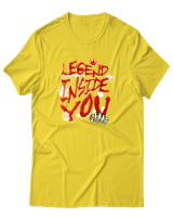 T-Shirt Αντρικό - Legent Inside You - Color Thumbnail Χρυσό Κίτρινο