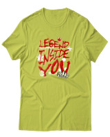 T-Shirt Αντρικό - Legent Inside You - Color Thumbnail Λαχανί