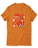 T-Shirt Αντρικό - Legent Inside You - Color Thumbnail Πορτοκαλί