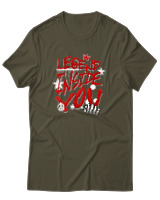 T-Shirt Αντρικό - Legent Inside You - Color Thumbnail Χακί
