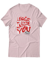 T-Shirt Αντρικό - Legent Inside You - Color Thumbnail Απαλό Ροζ