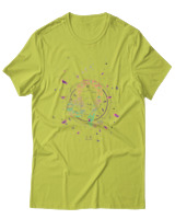 T-Shirt Αντρικό - Leo Colorfull - Color Thumbnail Λαχανί